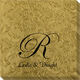 Presidential Initial Carte Napkins Image 2 of 2